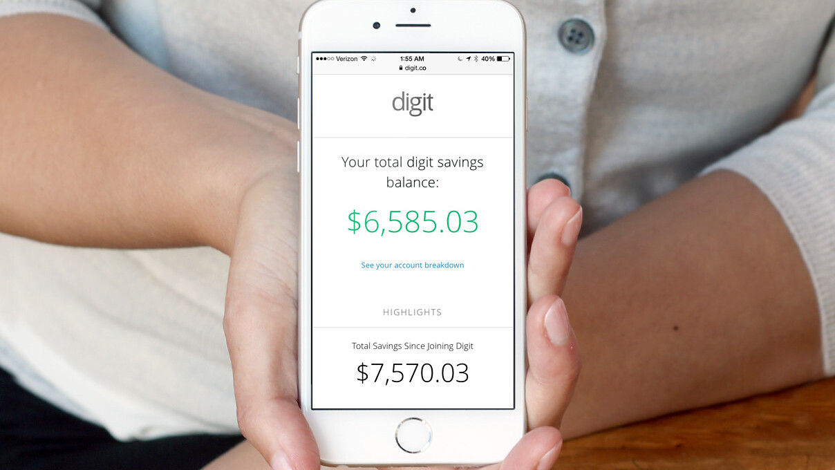 TNW’s Apps of the Year: Digit turned me into a money-saving machine