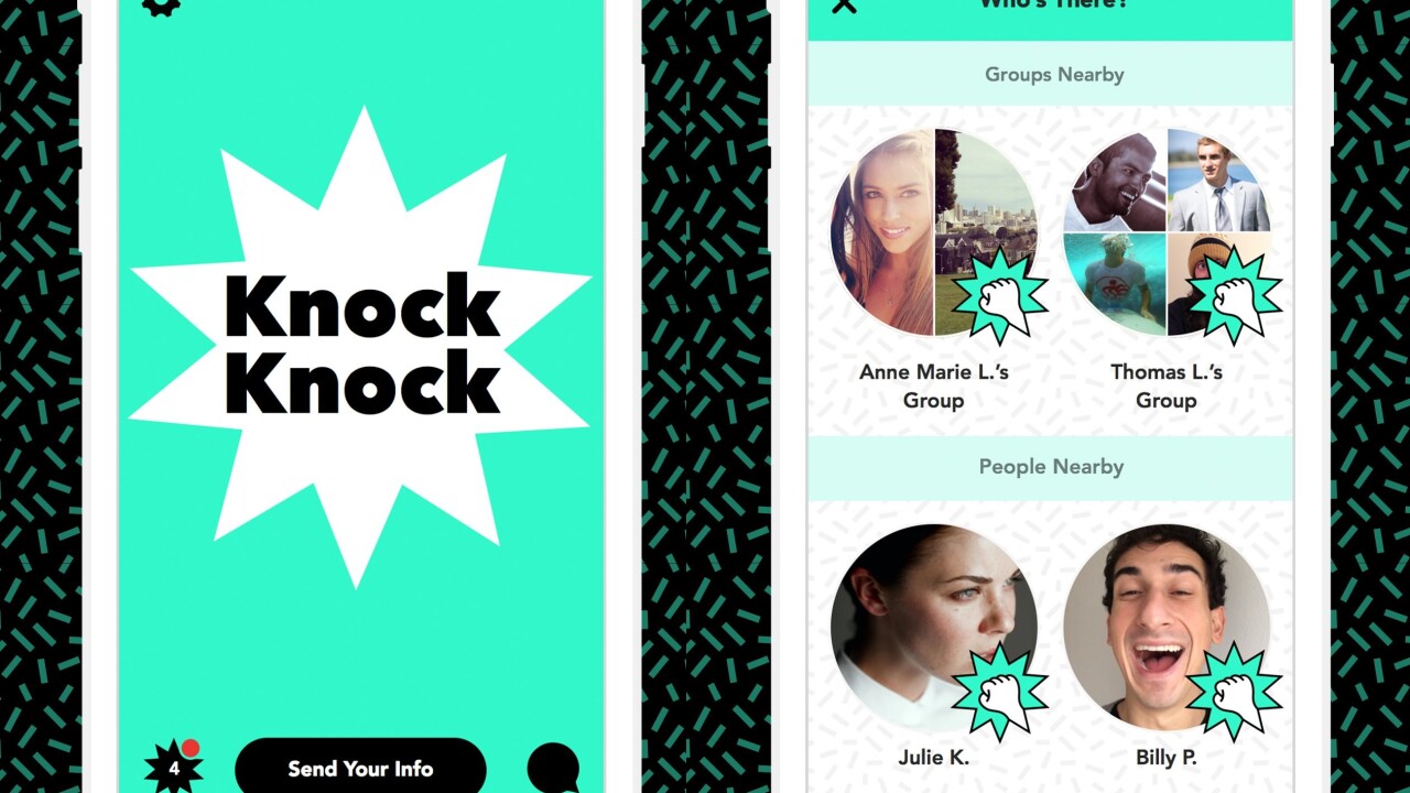 Knock Knock, the contact-sharing app for students, now lets you ‘Shazam’ mutual friends