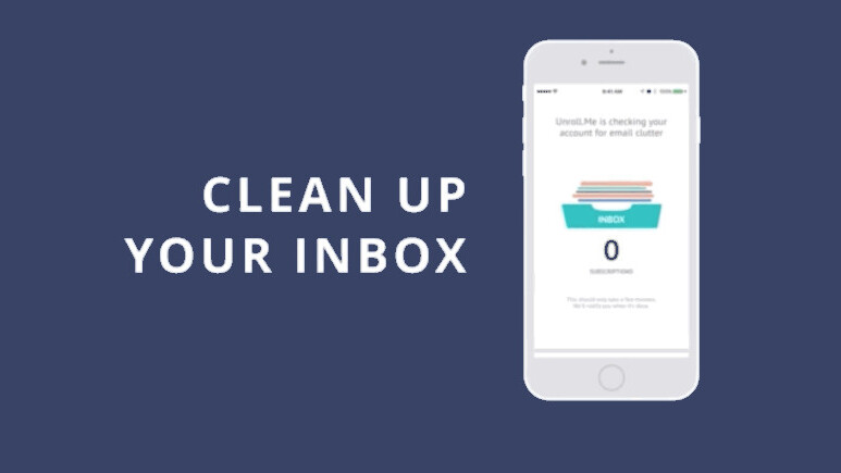 Unroll.me’s iOS app lets you swipe left on annoying-ass email subscriptions