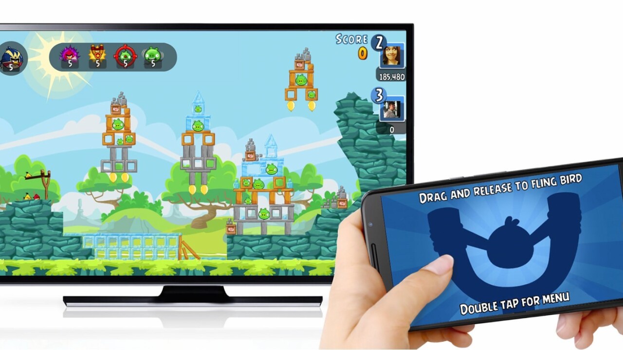 Angry Birds and Monopoly come to the Chromecast just in time for the holidays