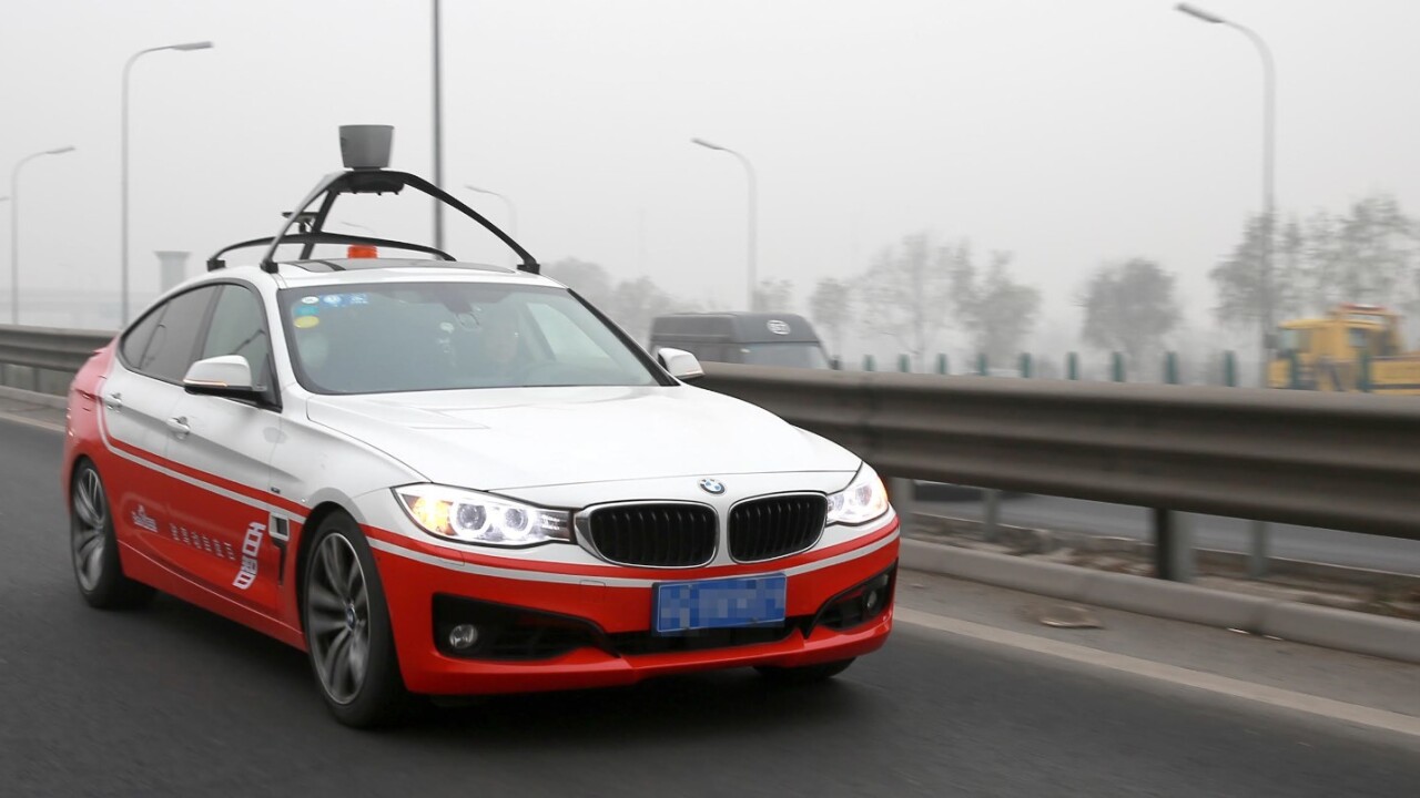 Chinese search giant Baidu is racing to deliver self-driving cars