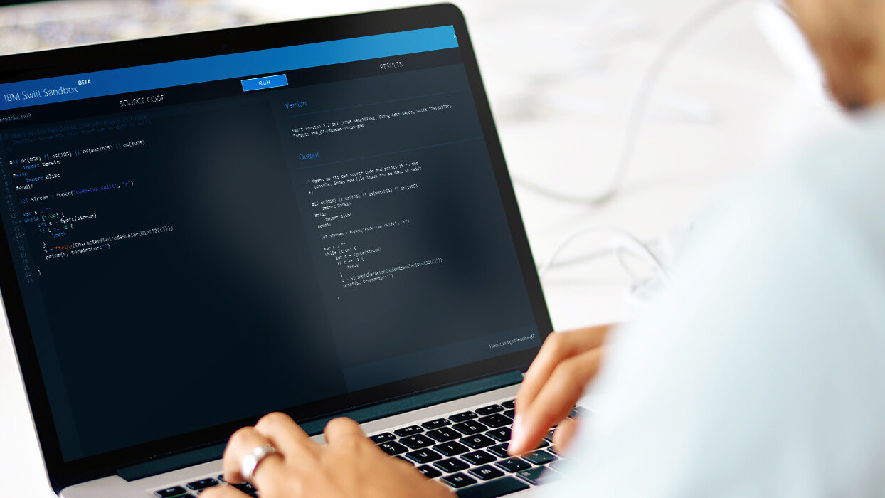 Try Apple’s Swift language in IBM’s online sandbox