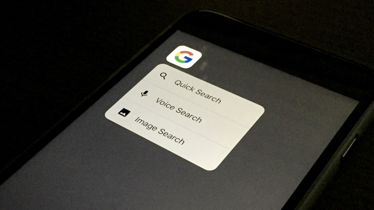Google app for iOS now supports 3D Touch and multitasking for iPad