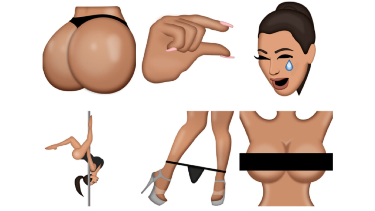 Kimoji is an app that lets Kim Kardashian’s ass do all the talking