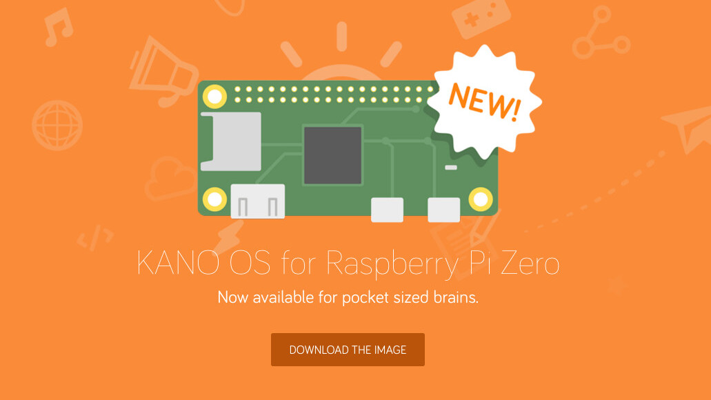 Kano OS empowers kids to create the future on $5 Pi Zero