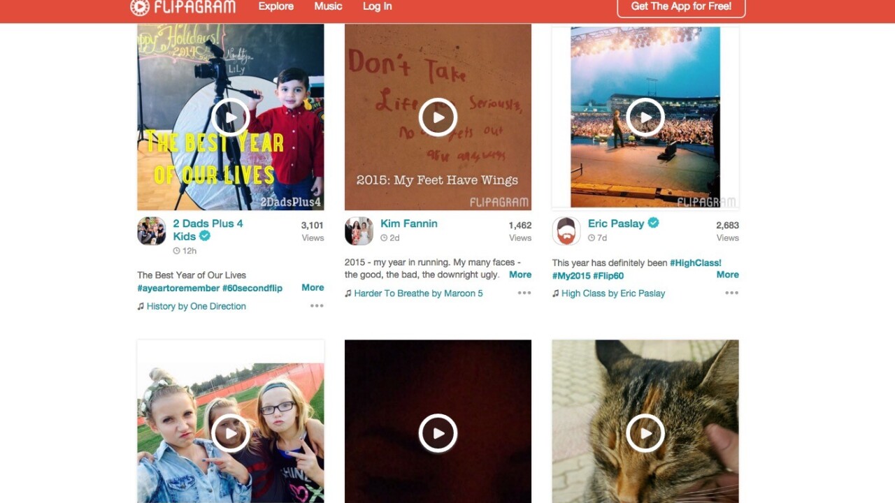 Sum up your year with Flipagram’s new 60 second videos