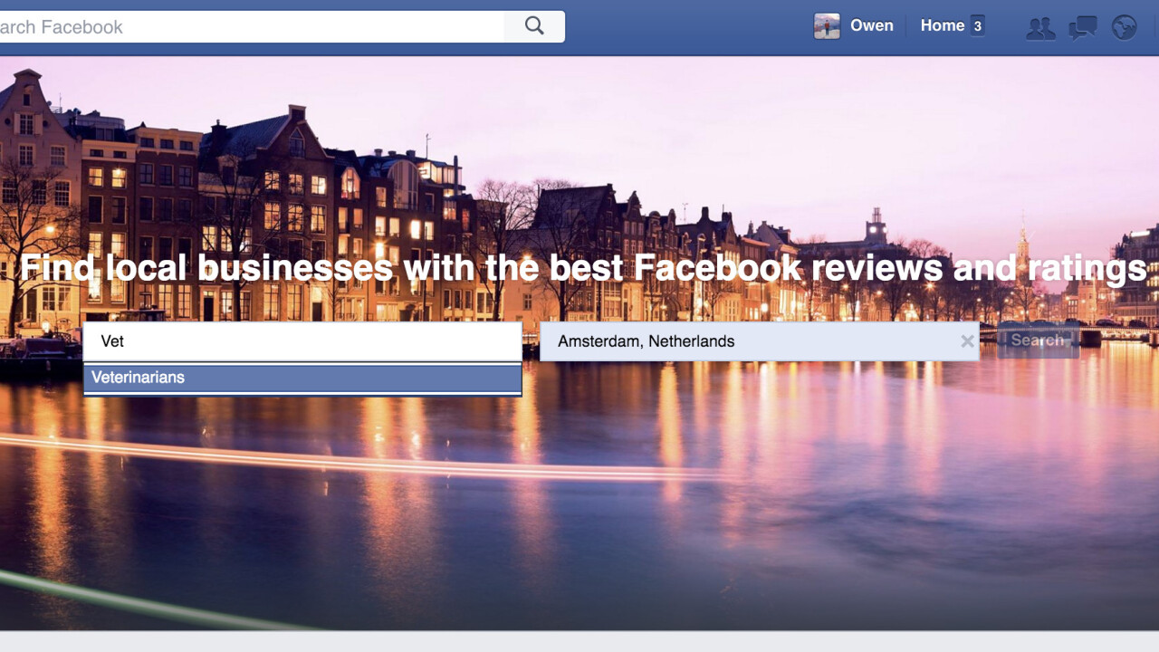 Facebook is quietly testing a Yelp killer