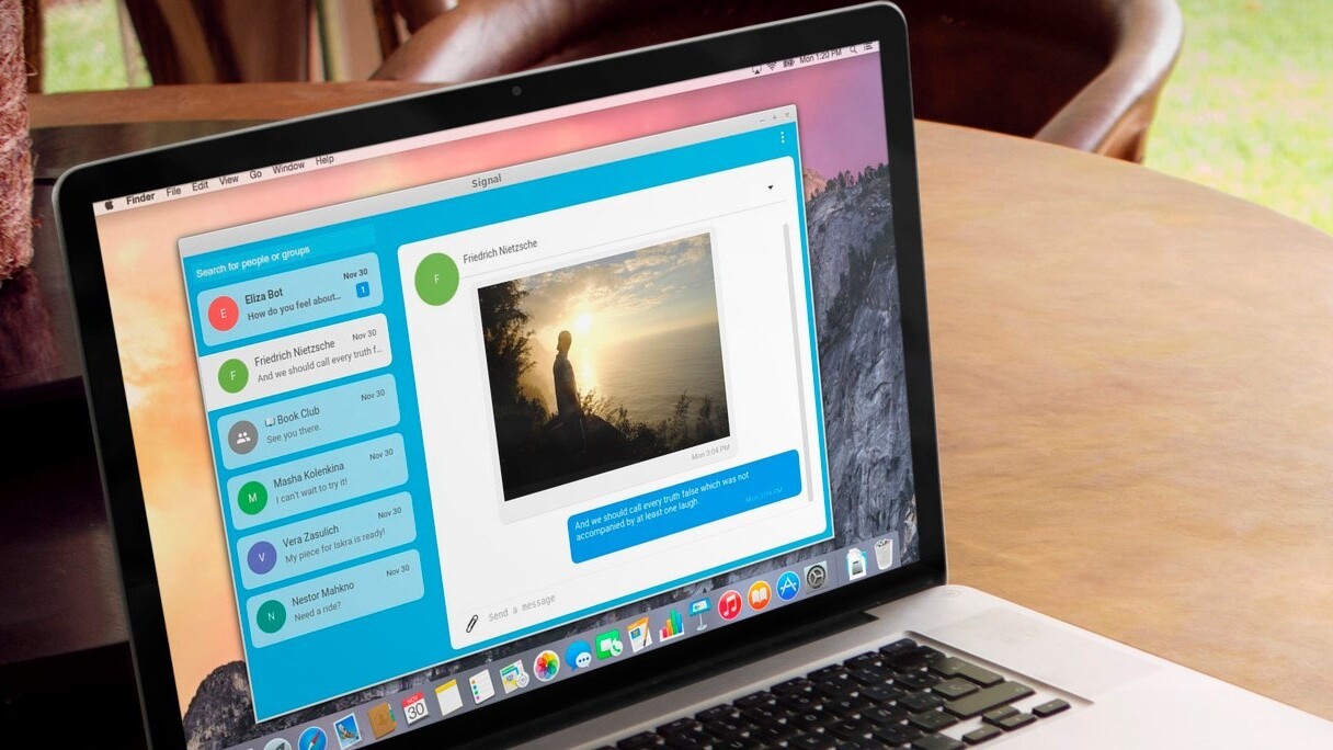 Snowden’s preferred messaging app Signal comes to the desktop