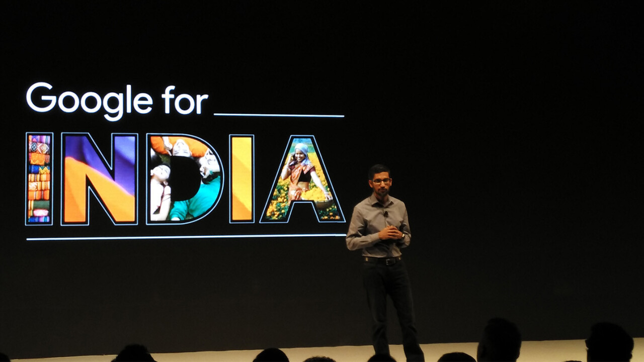 Sundar Pichai says Google is just getting started in India