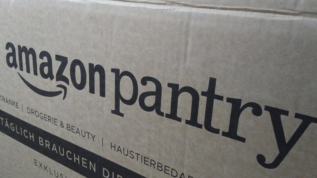 Amazon’s Pantry delivery service won’t be challenging UK supermarkets any time soon