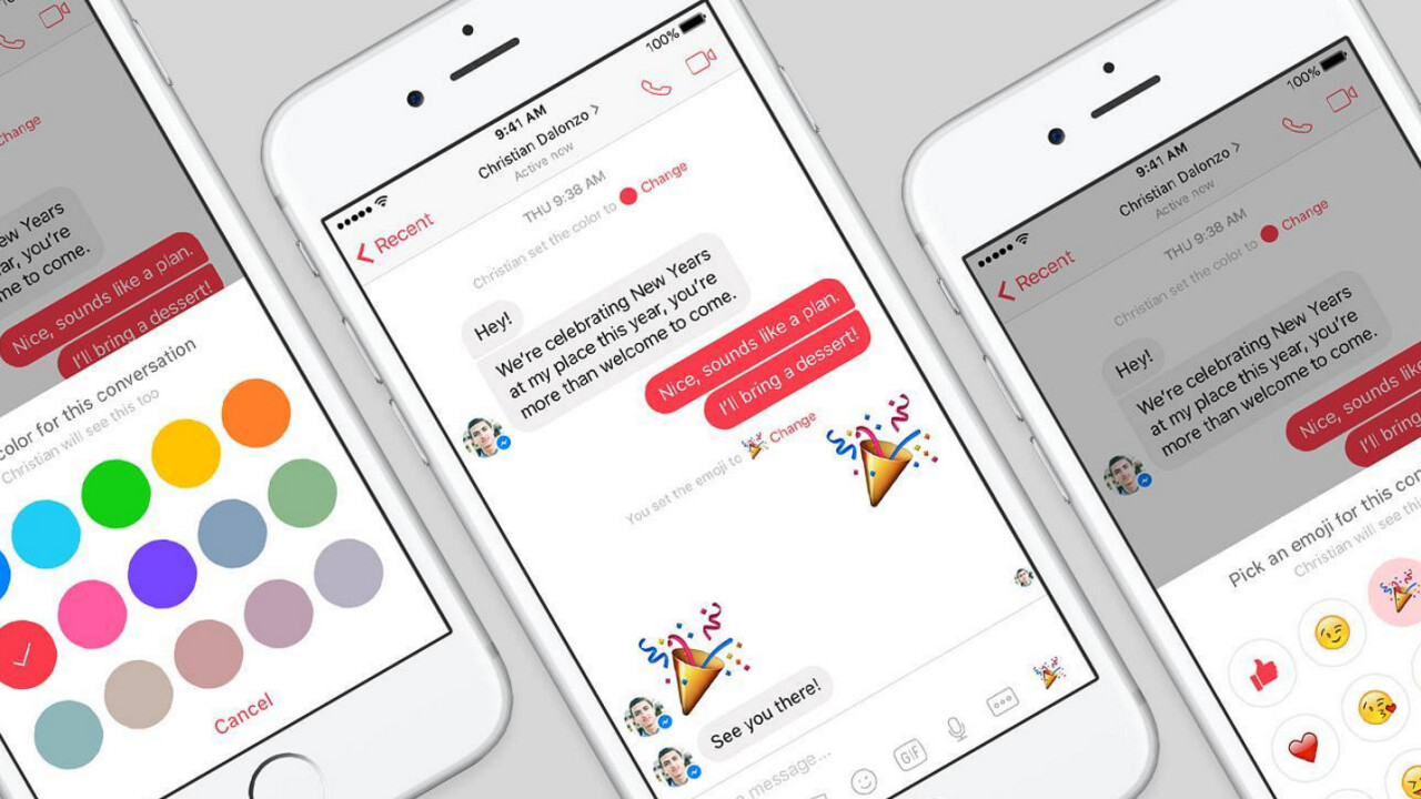 Facebook’s ‘Photo Magic’ feature and new customization options arrive for Messenger users
