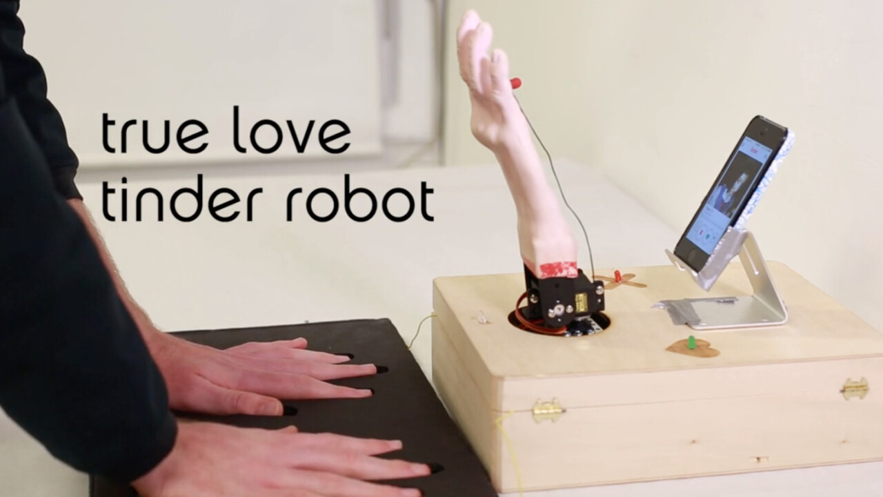 This robot reads body response before deciding to swipe left or right on Tinder