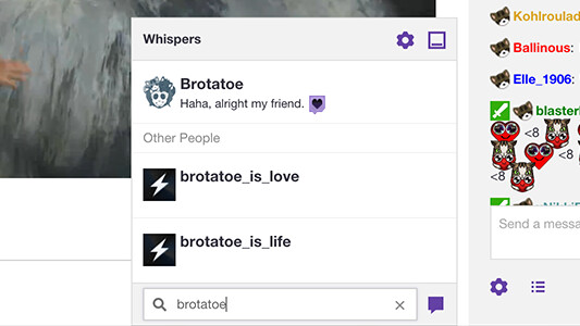 Twitch ups its DM game with better Whispers