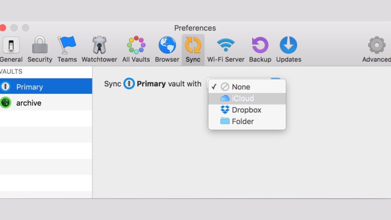 1Password’s Mac app can now sync to iCloud, even if you didn’t buy it via the App Store