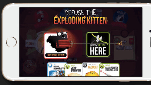 ‘Exploding Kittens’ addictive card game is now a multiplayer app