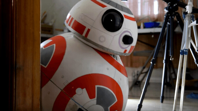 You can build your own life-size Star Wars BB-8 for less than $100