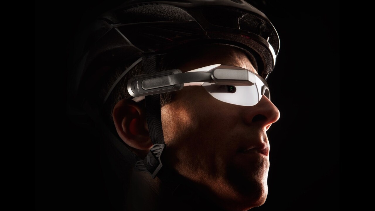 Garmin’s $399 headset for cyclists brings rear view and notifications into your line of sight