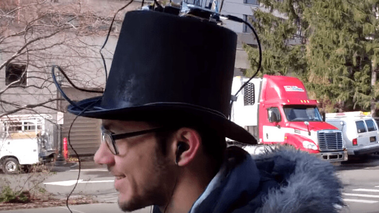 This GPS-enabled top hat is the eccentric way to navigate