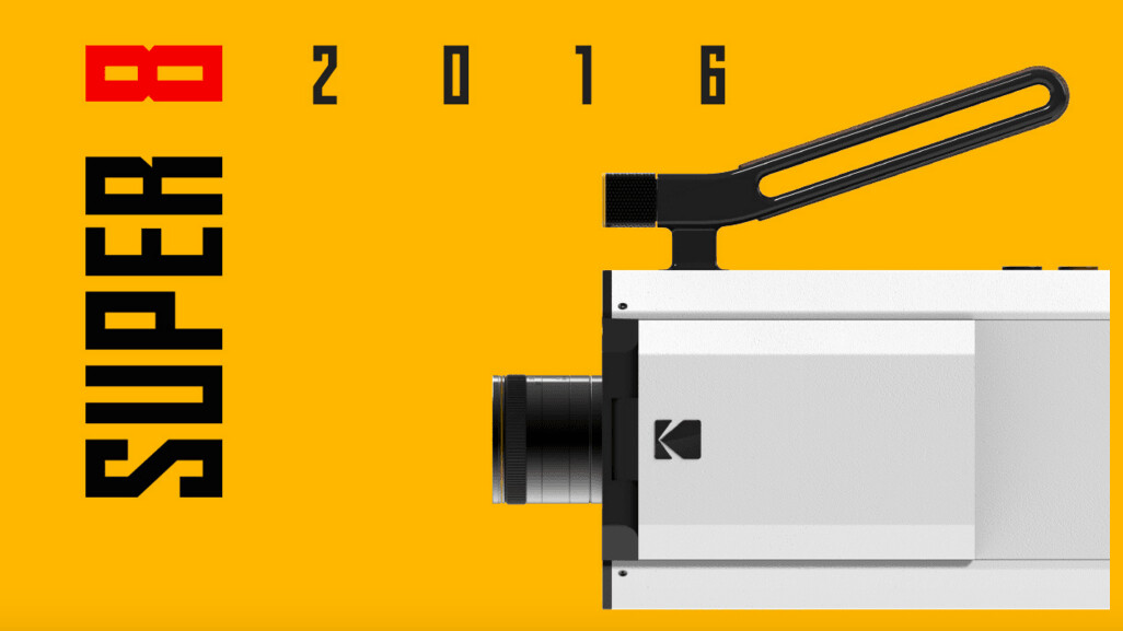 Kodak takes us back to the 60s with its revamped Super 8 camera