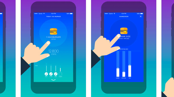 Movesum tells you how many steps it’ll take to burn off what you eat