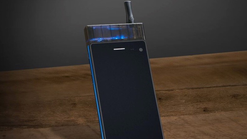 Yup, you can smoke this 4G smartphone