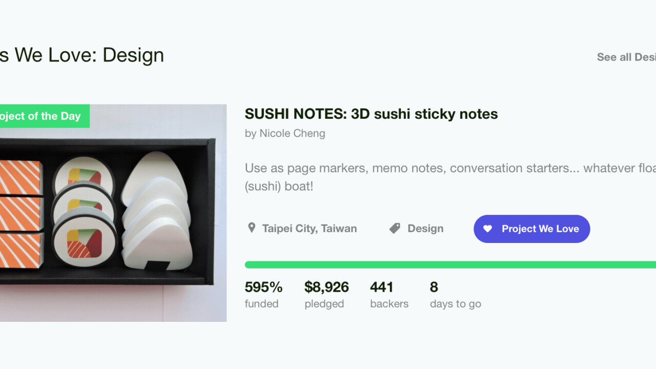 Kickstarter kills ‘staff picks’ in favor of official badges to avoid confusion