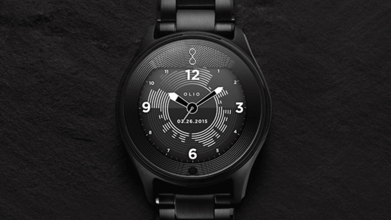 Win an Olio Model One luxury smartwatch