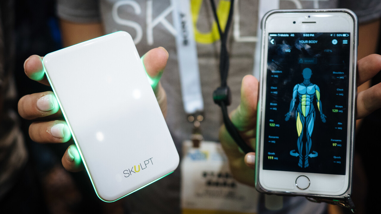 The Skulpt Chisel tracks your body fat, not your heart rate