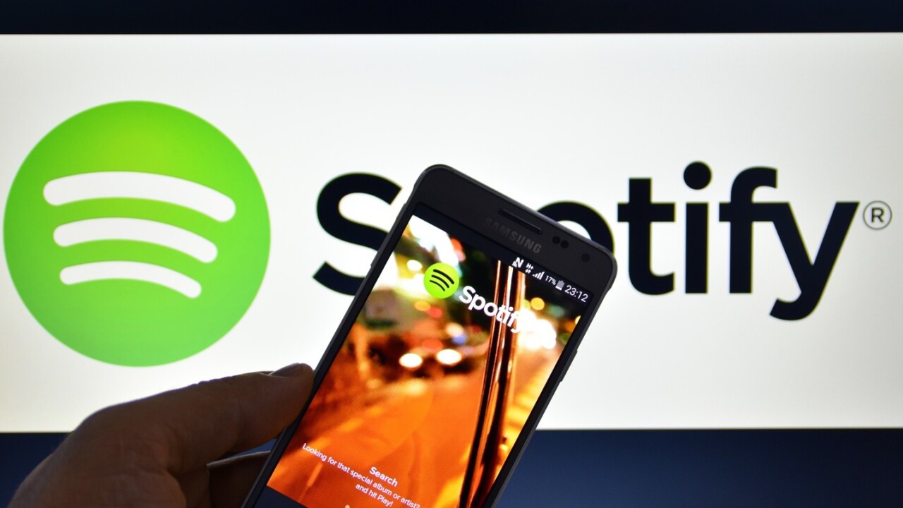 This app lets you scan CDs to add them to your Spotify library