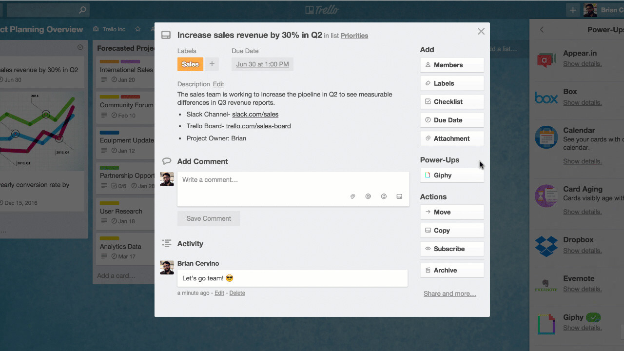 Trello opens its platform to all developers and adds partners like Giphy and Zendesk