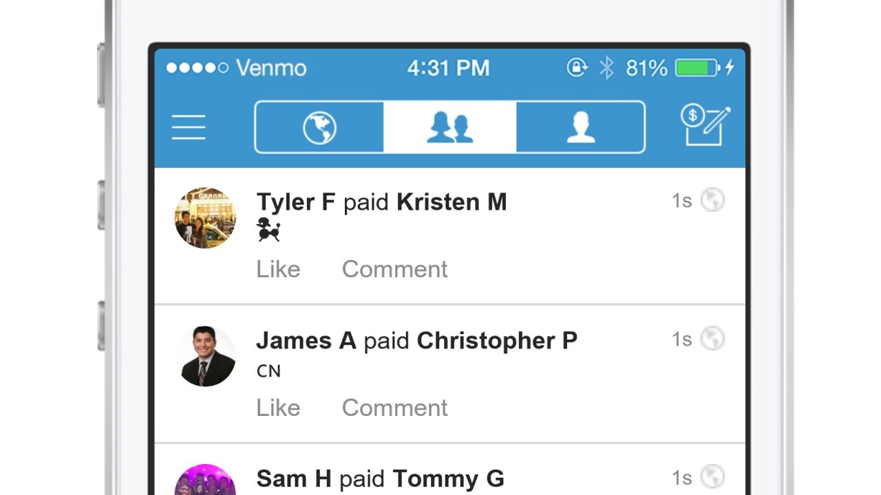 Venmo crosses $1B monthly transfers for the first time