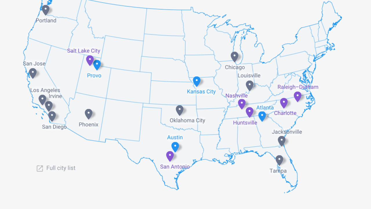 Rocket City will be the first in the US to build a new Google Fiber network from scratch