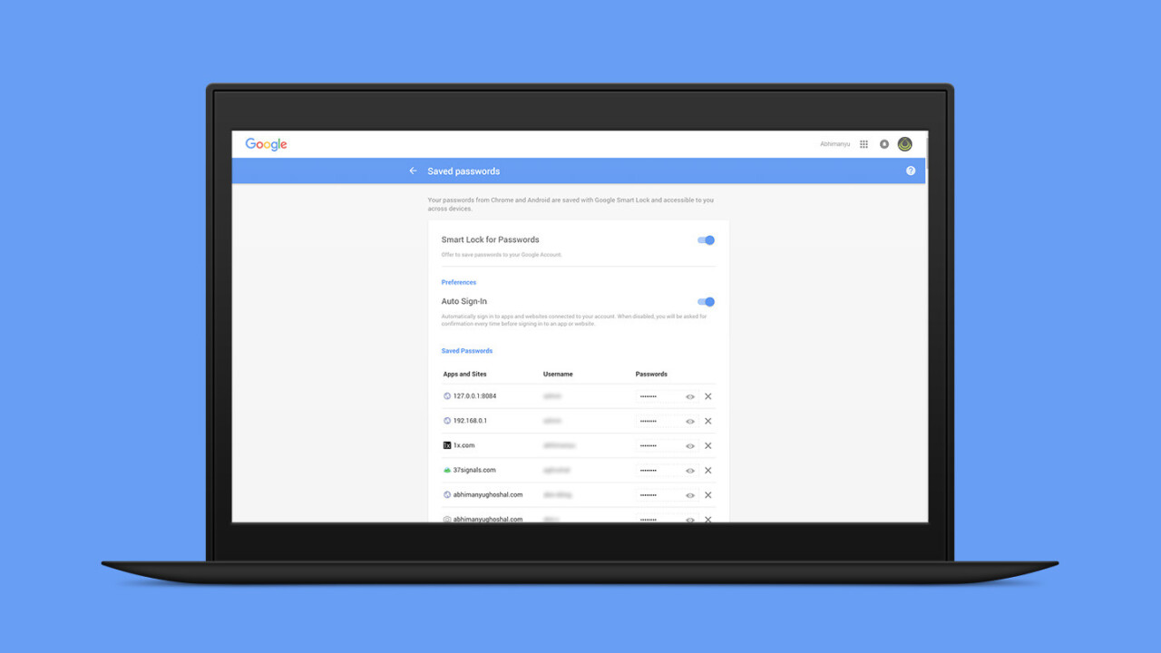 Find Chrome’s saved passwords from any browser