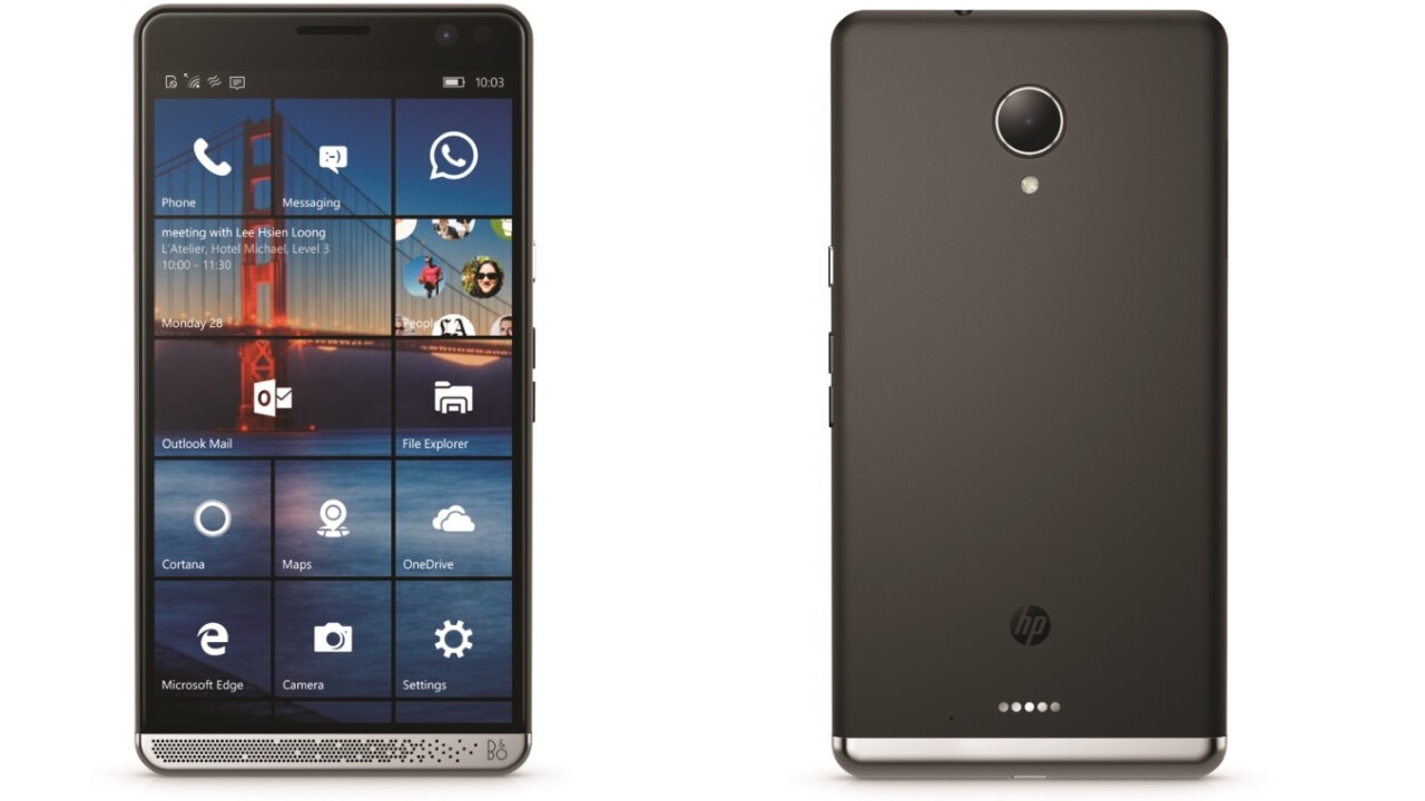HP’s monster spec Windows 10 smartphone is a brave move