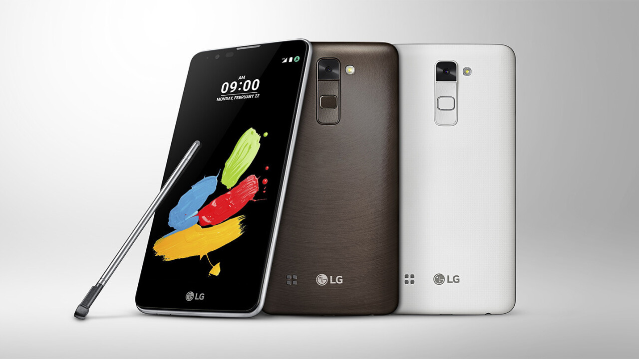 LG’s next phone will alert you if you leave your stylus behind