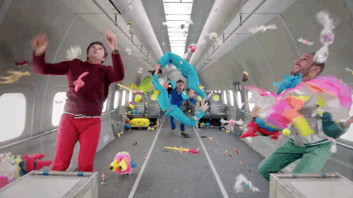 Watch OK Go’s trippy anti-gravity music video