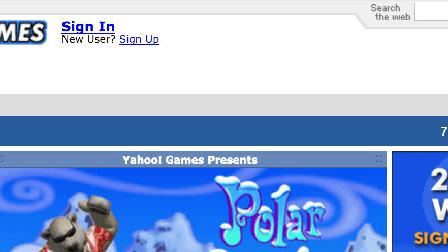 RIP Yahoo Games, my favorite online games portal a decade ago
