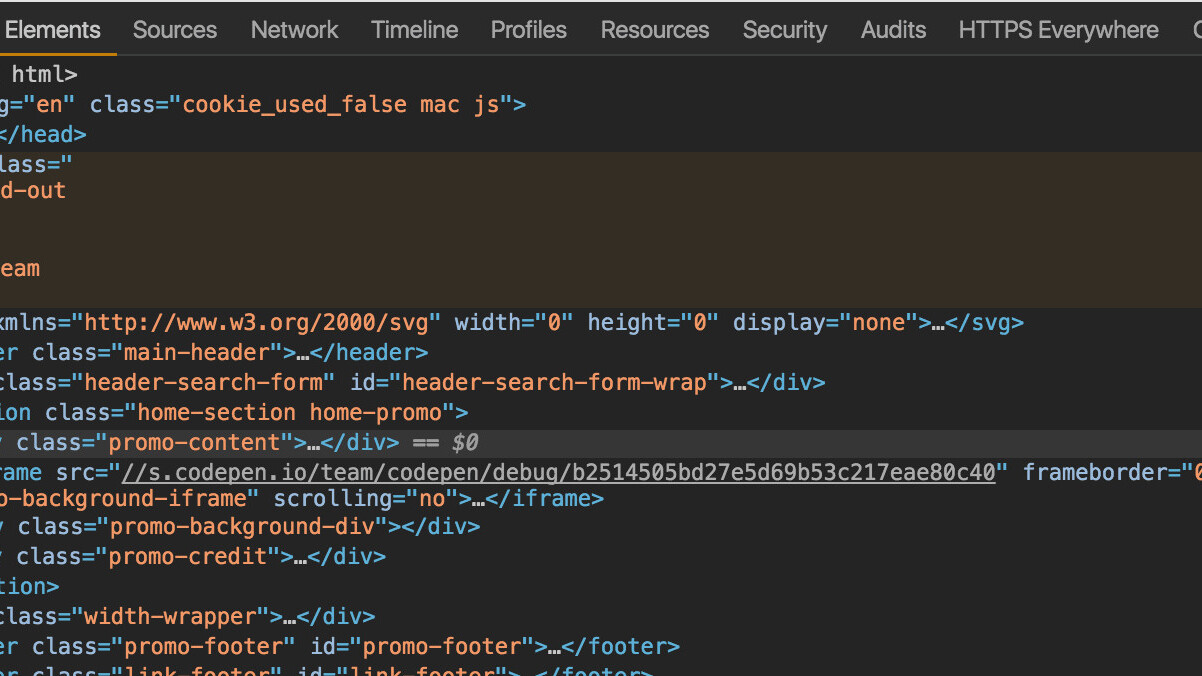 Google Chrome’s developer tools are finally getting a dark theme