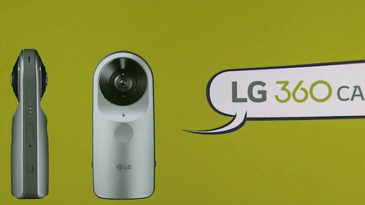 LG 360 Cam is a 360-degree camera that captures every direction with a single snap