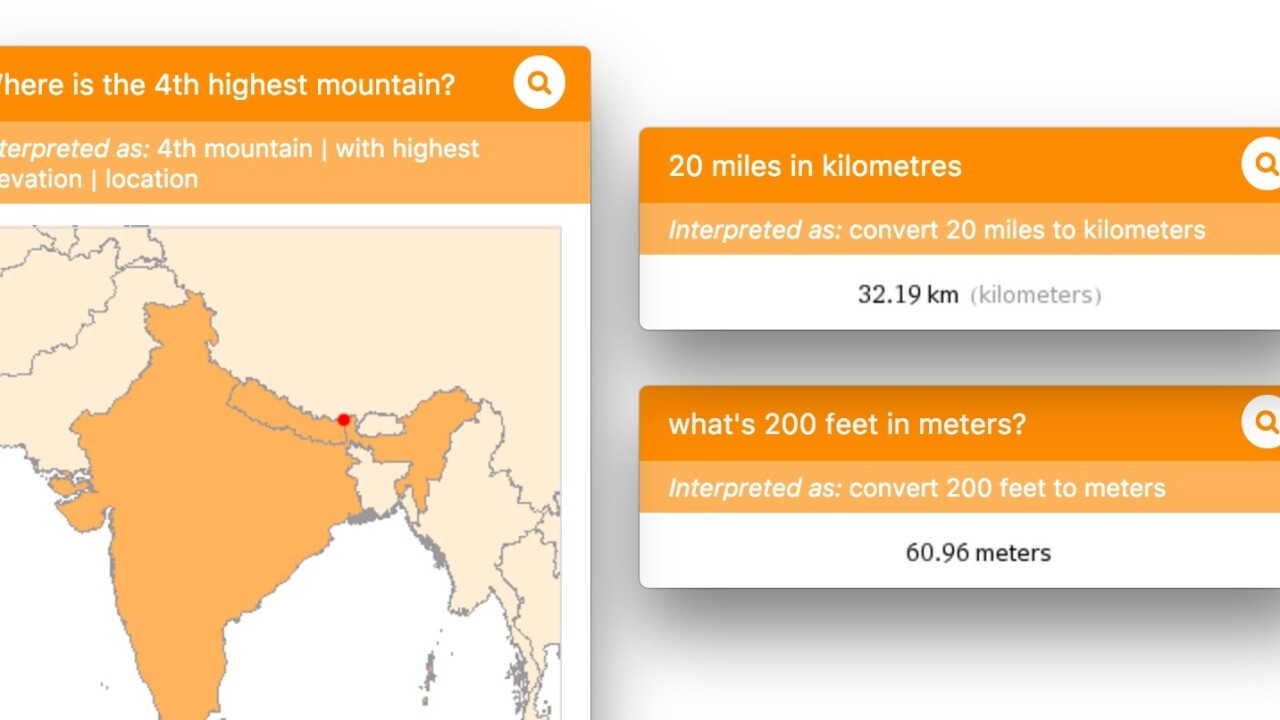 ‘Nimble’ brings Wolfram Alpha to your menubar on OS X