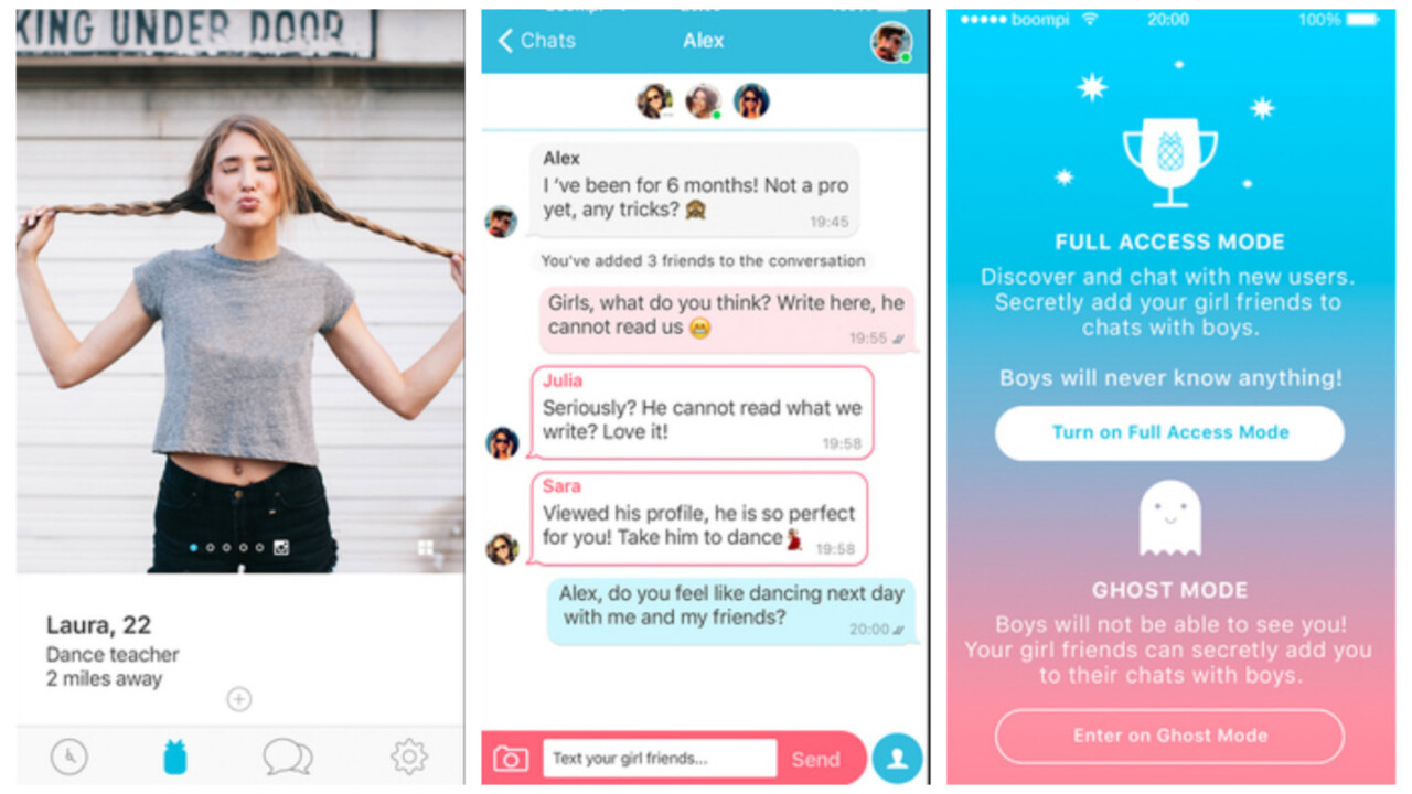This dating app lets girls have friends spy on their conversations with dates