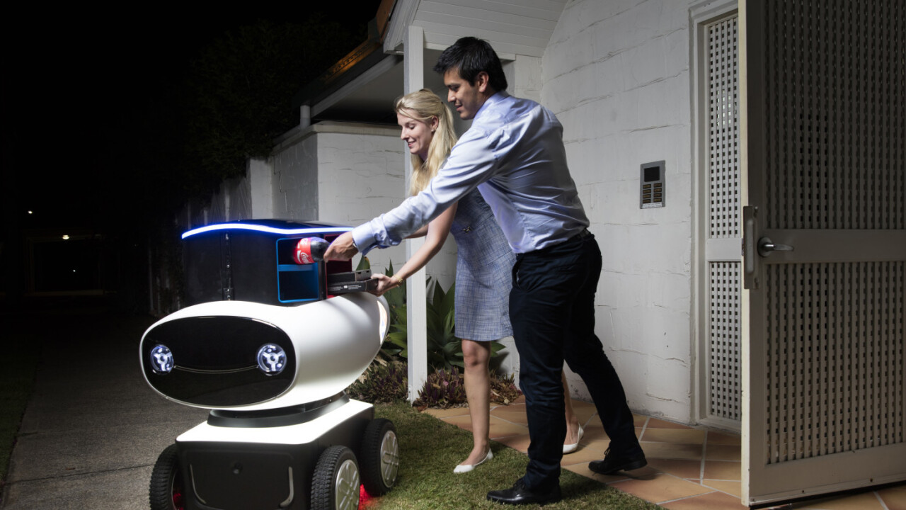 Domino’s next pizza delivery guy might be this awkward robot