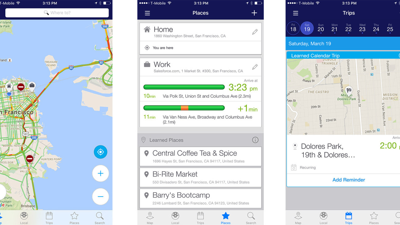 Newly redesigned ‘INRIX Traffic’ app is the perfect marriage of GPS and machine learning