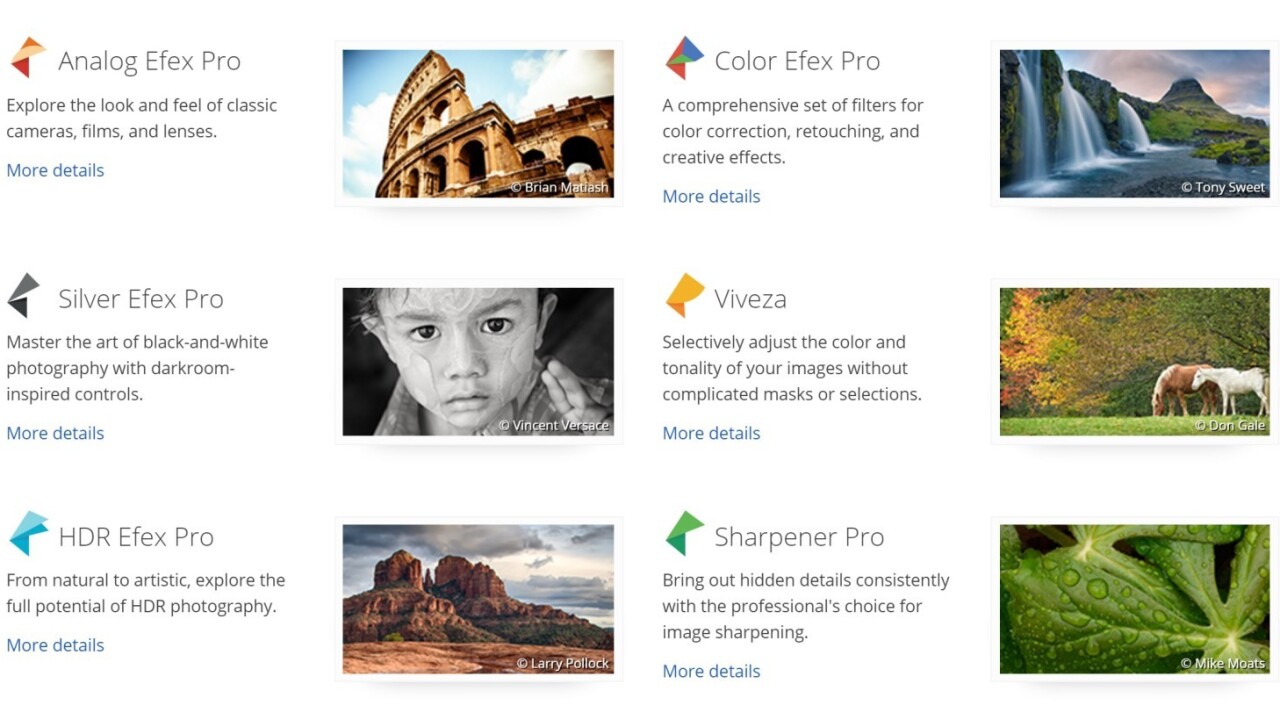 Google is making the excellent Nik Collection for professional photographers completely free