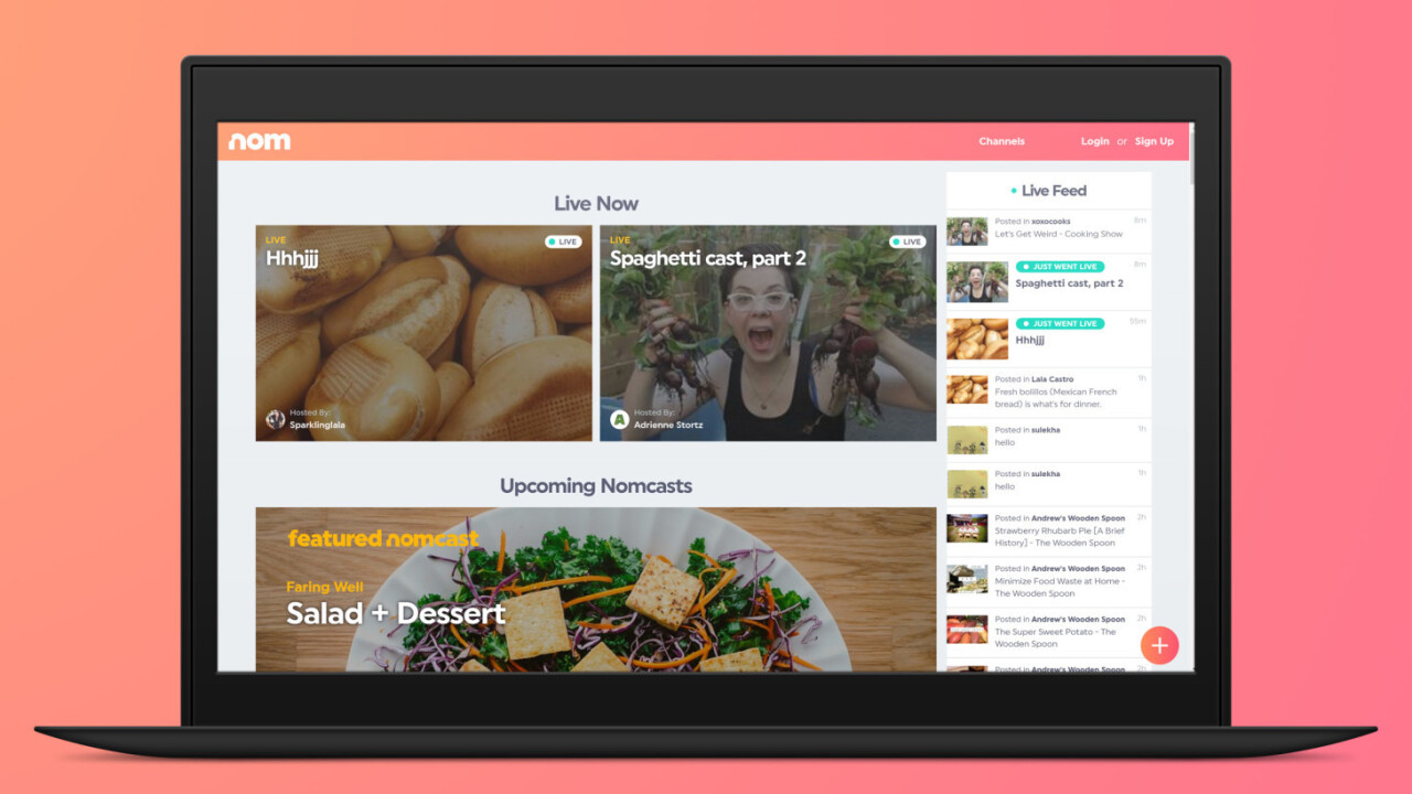 YouTube co-founder launches a livestreaming platform for foodies