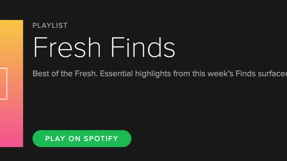 Spotify bets on Discover Weekly’s success with ‘Fresh Finds’