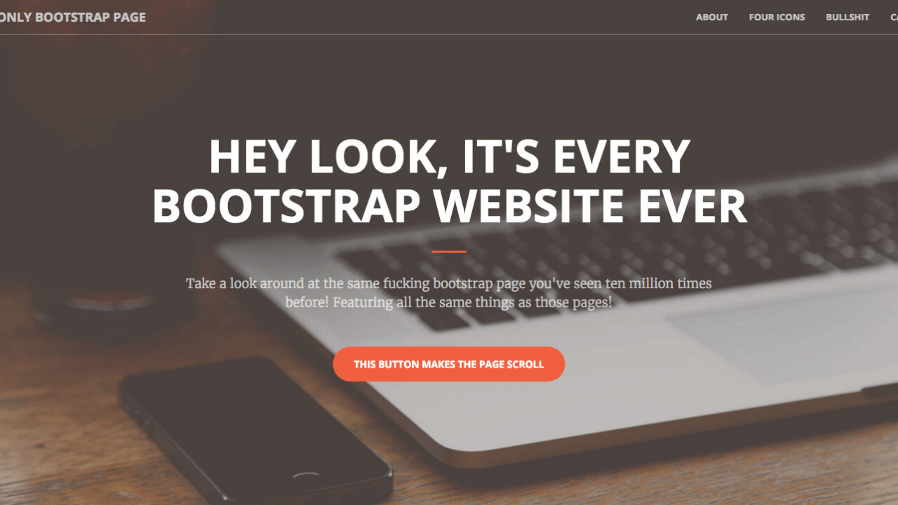 Here’s why you might want to try customizing your Twitter Bootstrap website
