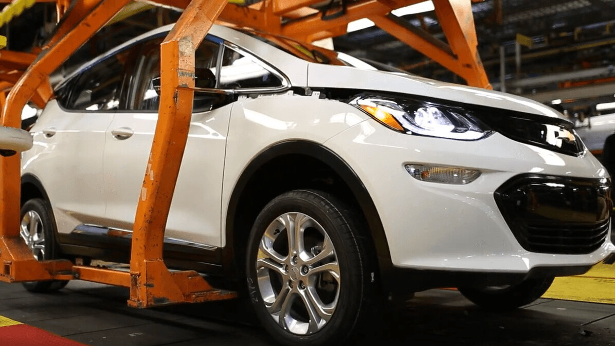 Chevy Bolt has entered pre-production on the assembly line ahead of Tesla’s Model 3 debut