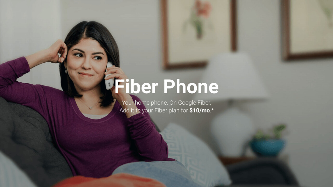 Google introduces ‘Fiber Phone,’ a $10/mo home phone service for all Fiber cities