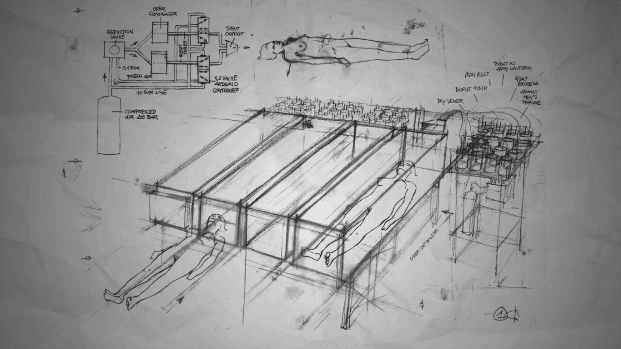 Smell a celebrity’s death with this scary morgue machine